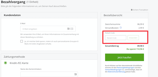 groupon-gutscheincode