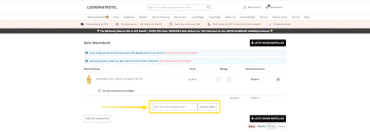 lookfantastic.-gutschein