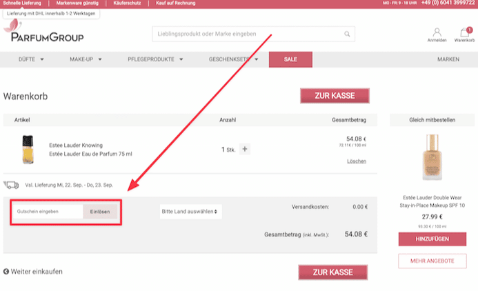 parfumgroup-gutscheincode